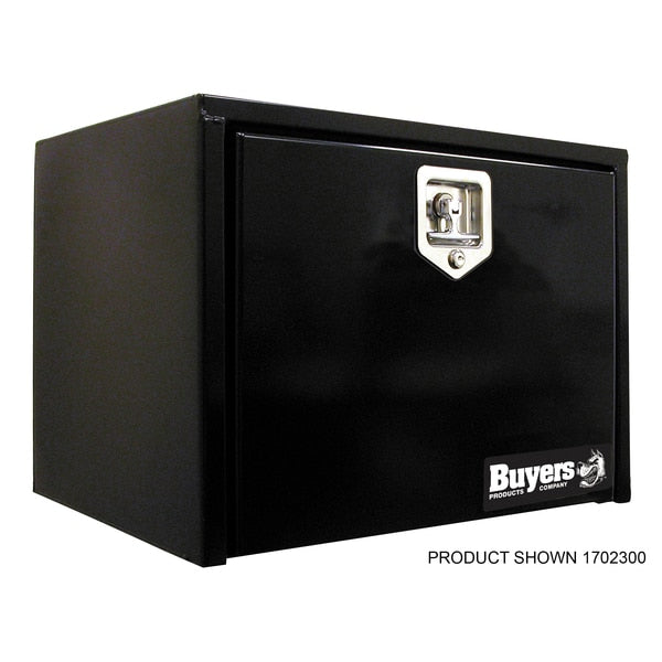 Blk Steel Underbody Truck Box, 18x13x18