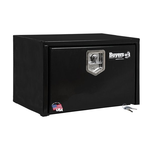 Blk Steel Underbody Truck Box W/T-Handle