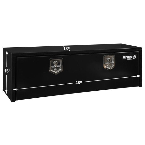 Blk Steel Underbody Truck Box W/T-Handle