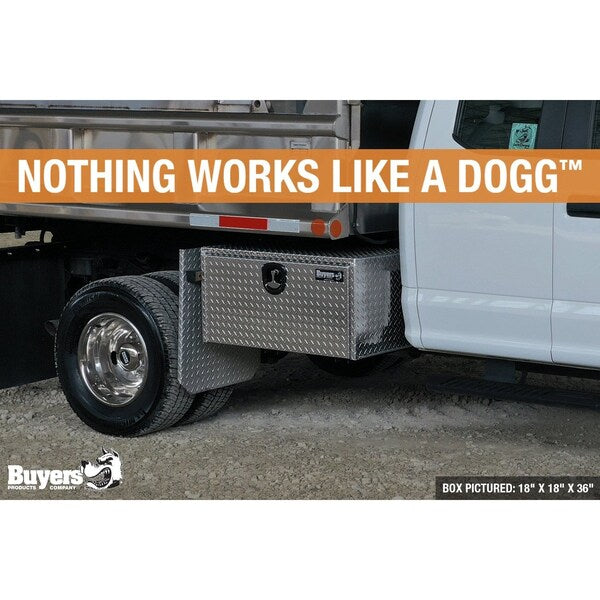 Truck Box, Underbody, Diamond Tread Aluminum, 18