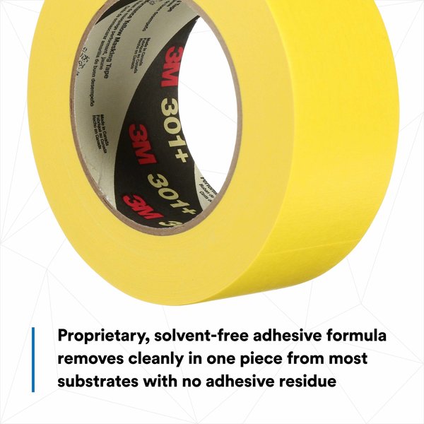 Masking Tape, Yellow, 1-27/64
