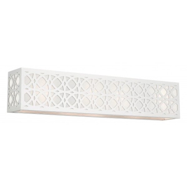 Polished Chrome ADA Vanity Sconce, 4 Ligh