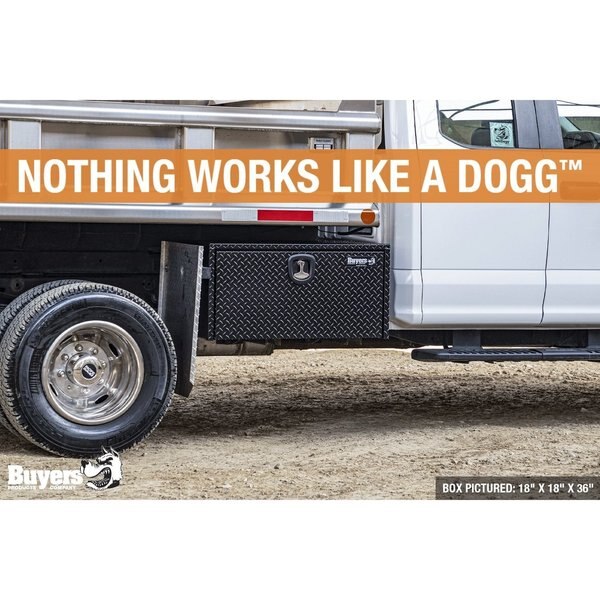 Black Underbody Truck Box, 18X18X60