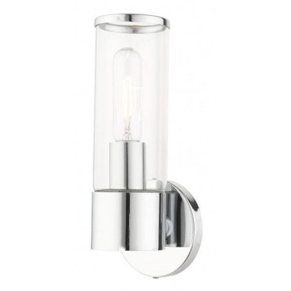Polished Chrome ADA Single Sconce, 1 Ligh