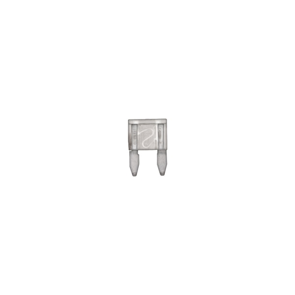 Mini Blade Fuses 2 Amp Gray Type ATM PK10