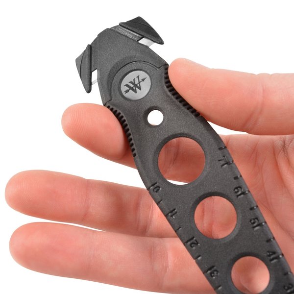 Saber-Safety Cutter, Black, PK50, Safety Blade, General Purpose