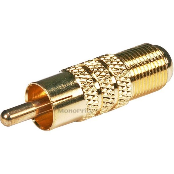 Cable Adapter, RCA M to F-Type F