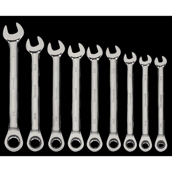 Williams Combo Ratchet Wrench, 1/4