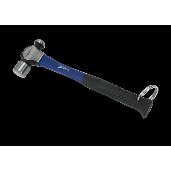 Williams 8 oz. Ball Peen Hammer, Fiberglass Handle