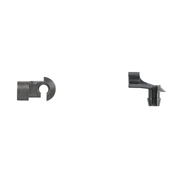 Blk Nyln Door Rod Clips 5/32