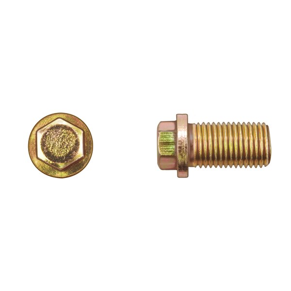 Zinc Finish Oil Drain Plugs 14-1.50X24mm 13mm Hex Size PK2
