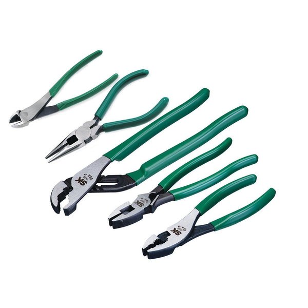 Pliers Set, 5 Piece General Purpose Plie