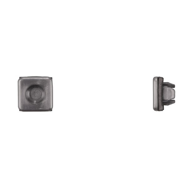 Blk Nyln Grommet W/Sealer 14 Screw Size 8mm Stem L PK10