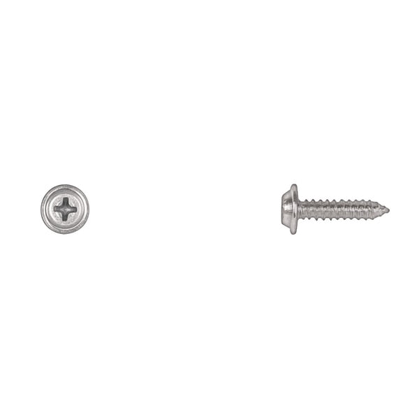 Zinc Flat Top Phil Screws 8X3/4