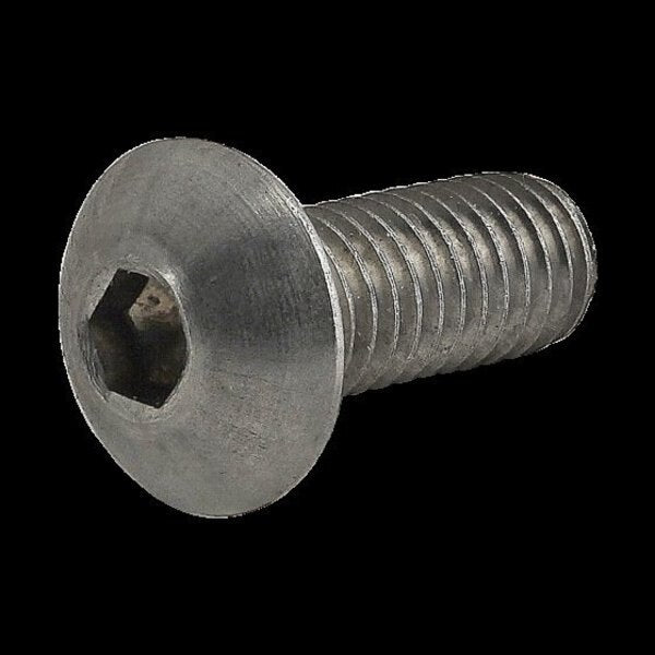 M5-0.80 Socket Head Cap Screw, Plain Stainless Steel, 12 mm Length