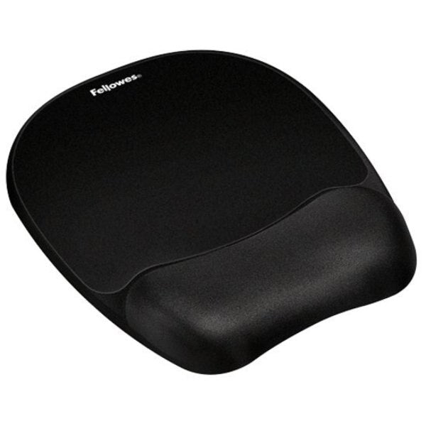 Mousepad w/Wrist Support, Black