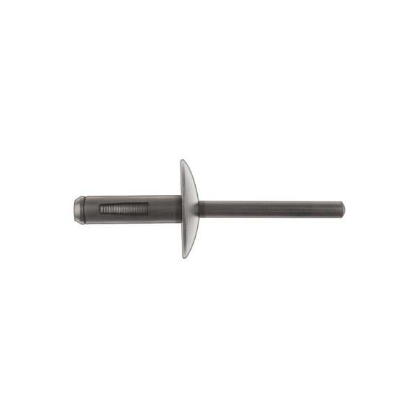 Wheel Arch Cover Rivet, 18244PK, PK25, Flanged Head, 6 mm Dia., Nylon Body, 25 PK