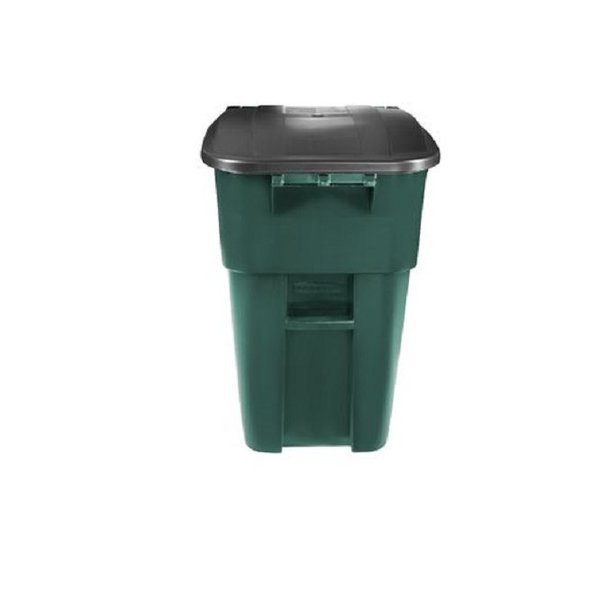 50 gal Trash Can, Green