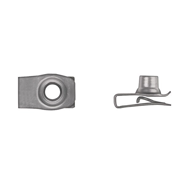 Blk Short Extruded U Nuts 5/16