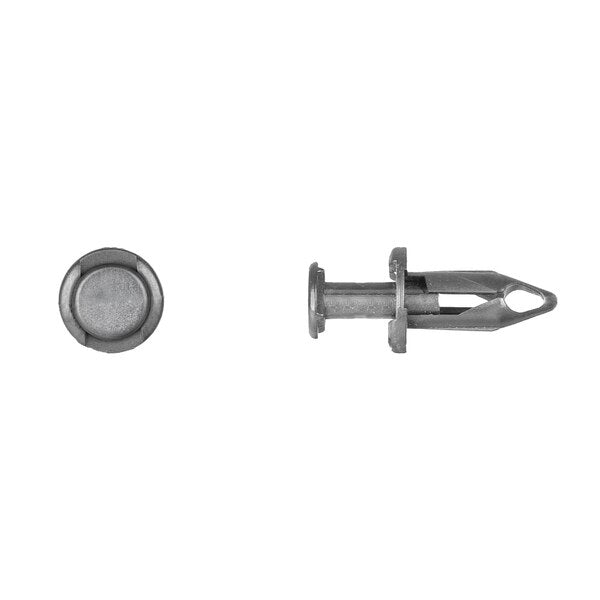 Blk Nyln Rocker Panel Ret 8mm Hole Size 20mm Stem L PK50