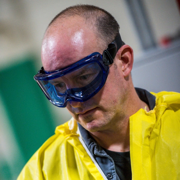 Chem Splsh/Impct Rstnt Goggles, Antfg, Clr