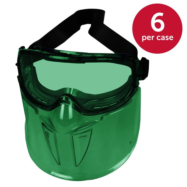 Impact Resistant Safety Goggles, Shade 5.0 Anti-Fog Lens, Shield Series