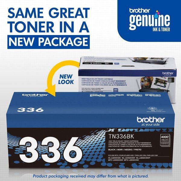 Toner For TN336BK, Black, 4K Pages