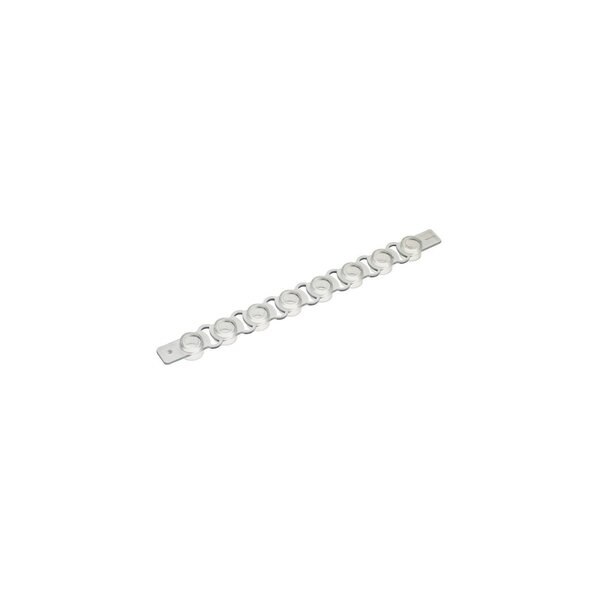 Flat Cap Strip for Reaction Strip, PK 125