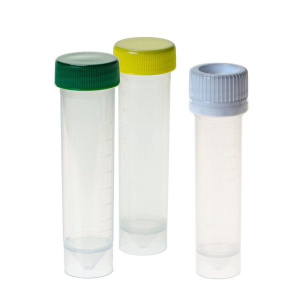 Sample Tubes, Sterile, 50mL Polyp, PK 25