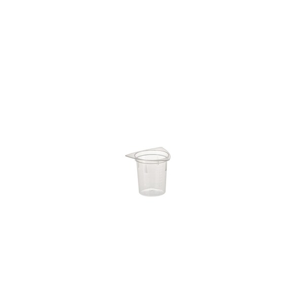 Polypropylene Beakers, 100mL Tri, PK 100