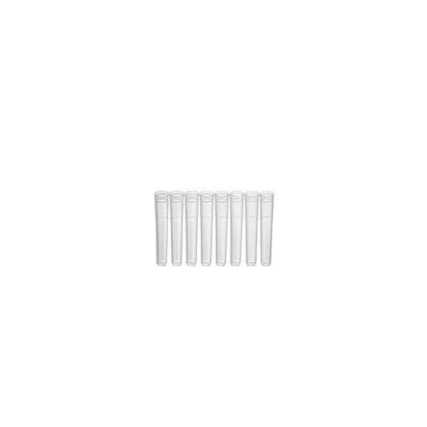 Tubes and Caps: Strips of 8 tubes, PK 120