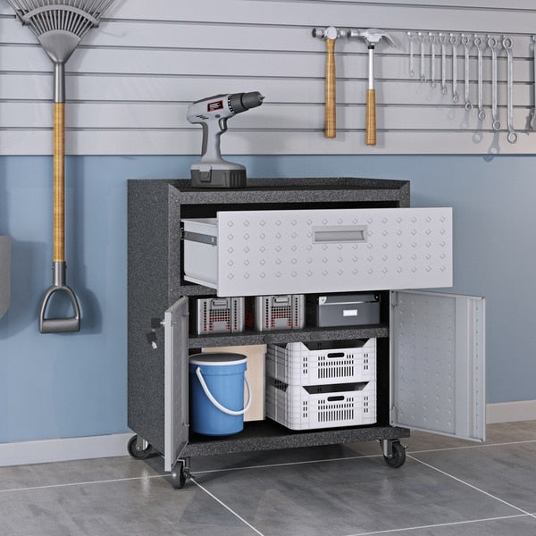 Fortress 3-Piece Mobile Steel Garage Cab