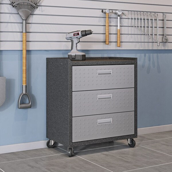 Fortress 3-Piece Mobile Steel Garage Cab