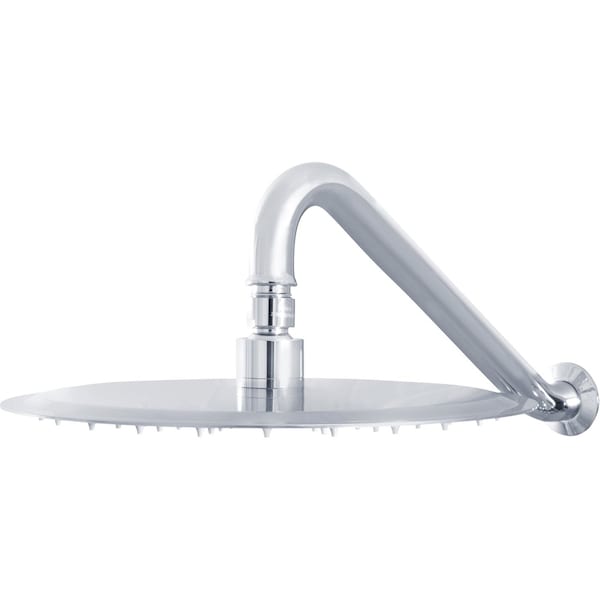 Matte Stainless Steel Showerhead-Island Falls 250Mm