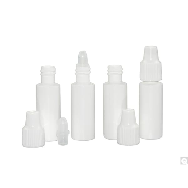 Qorpak 8mm LLDPE Natural Dropper, PK 144
