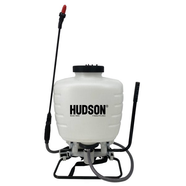 4 Gallon Backpack Sprayer, Polyethylene Tank, 15 In Hose Length
