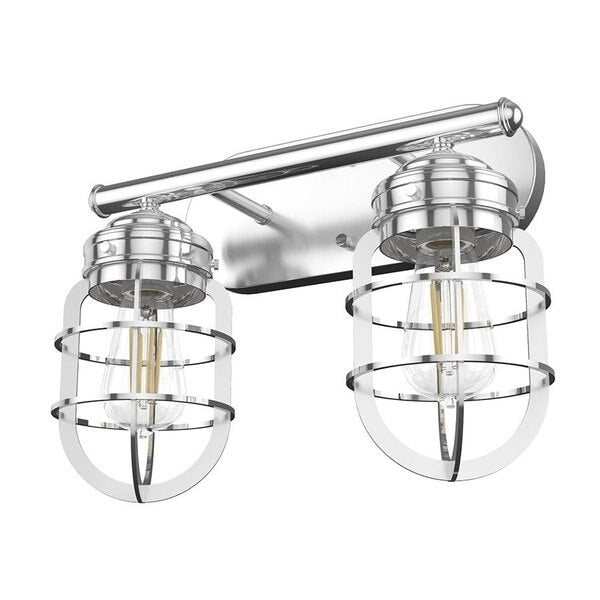 Wall Mount-Vanity, Chrome, 120 V, UL Lis