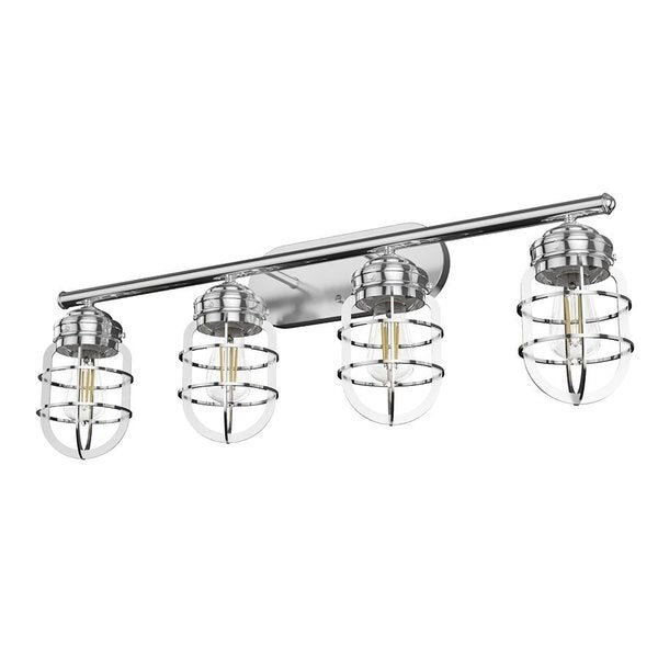Wall Mount-Vanity, Chrome, 120 V, UL Lis