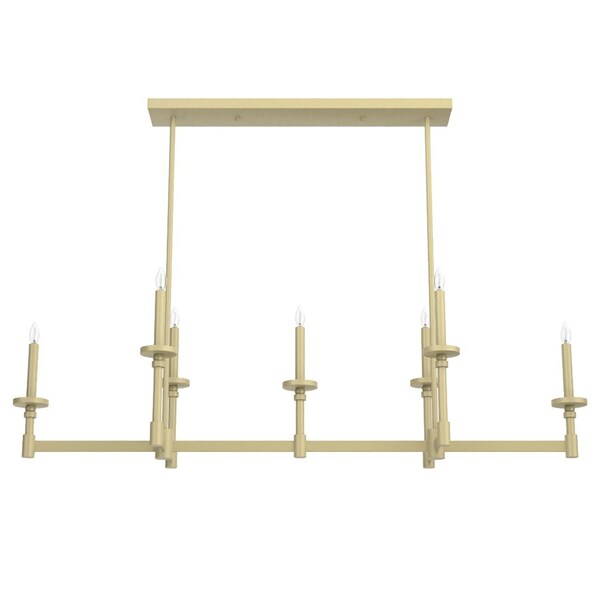 Downrod Light, Modern Brass, 120 V, UL L