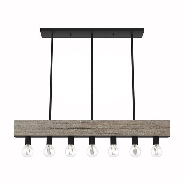 Downrod Light, Rustic Iron, 120 V, UL Li