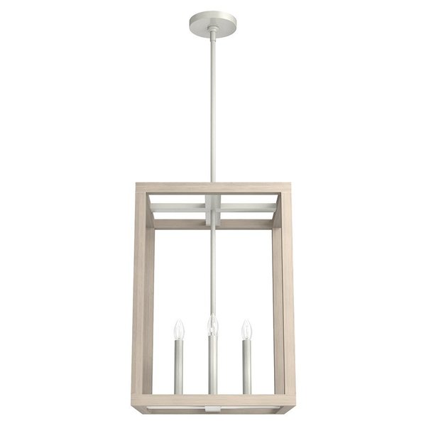 Downrod Light, Brushed Nickel, 120 V, UL
