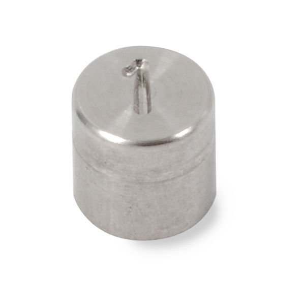 Weight, 1 G, Nist Class F, Cylinder, Sta
