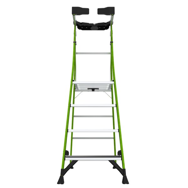 Platform Stepladder, 375 lb Cap., 4 ft H