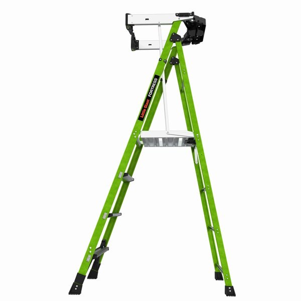 Platform Stepladder, 375 lb Cap., 4 ft H
