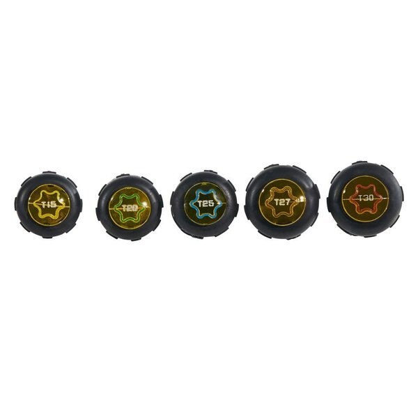 Screwdriver Set, TORX Cushion Grip, 5-Piece
