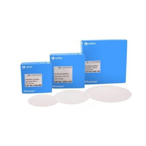 Grade 541 filter paper, 20 - 25 u, PK100