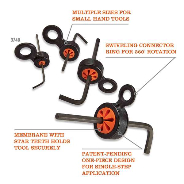 Black And Orange Hand Tool Trap Slips