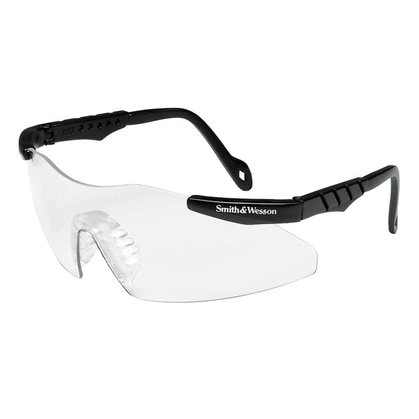 Safety Glasses, Wraparound Clear Polycarbonate Lens, Anti-Fog