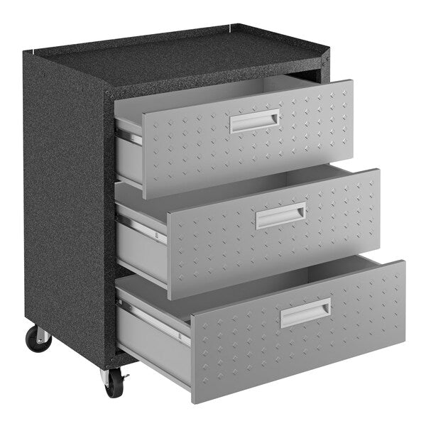Fortress 3-Piece Mobile Steel Garage Cab