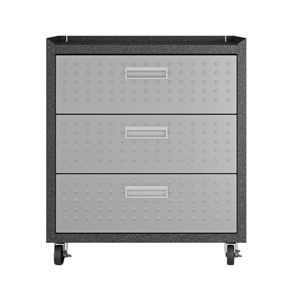 Fortress 3-Piece Mobile Steel Garage Cab